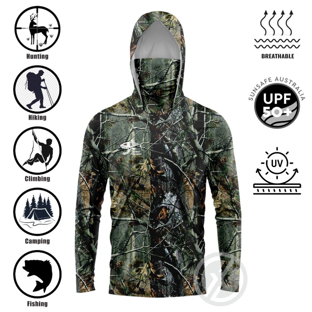 Fishing Hoodie - Camisa de Pesca com Capuz UPF50+