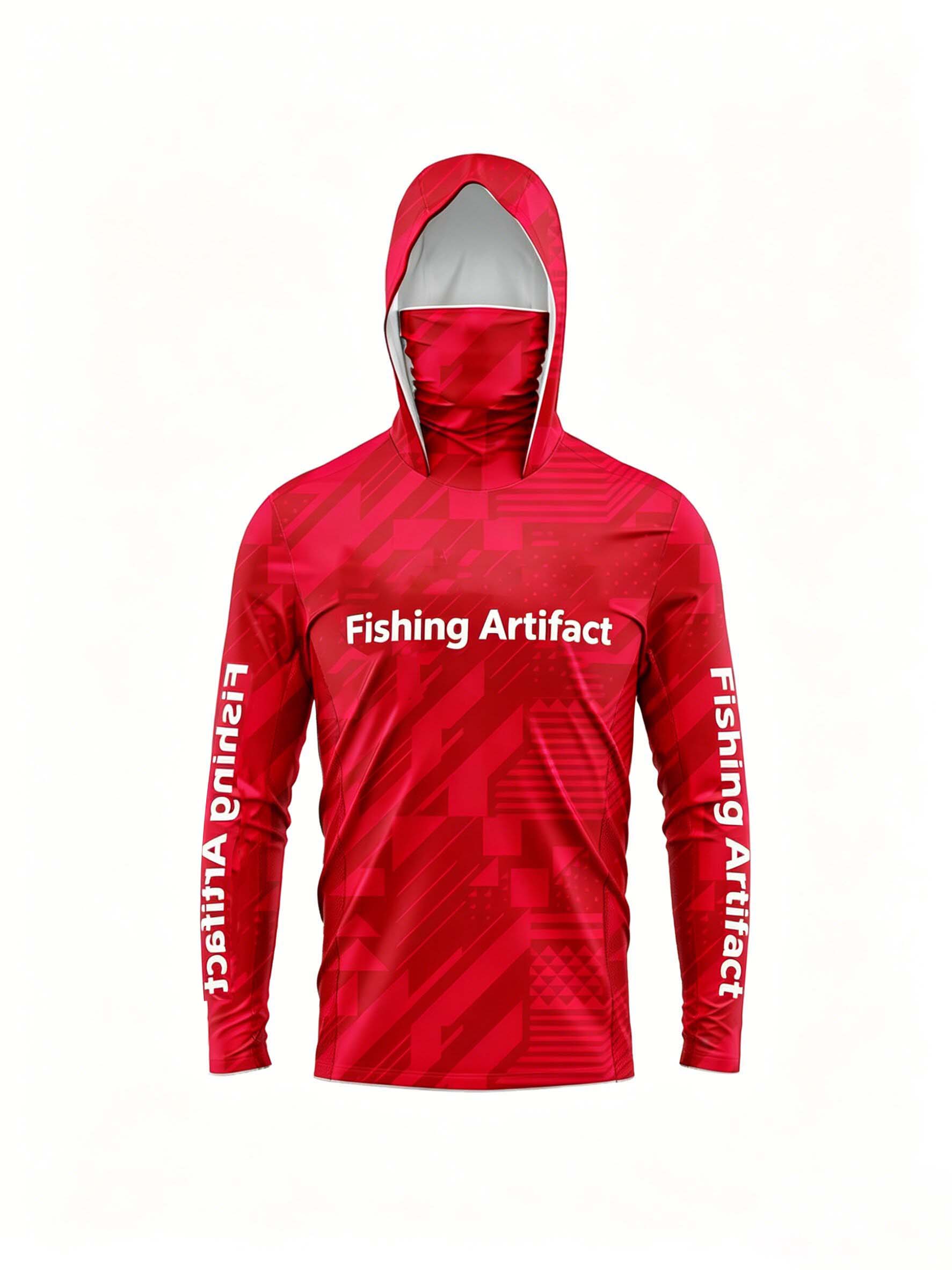 Camisola de pesca masculina pa - Fishing Mask Sun Protection avaliação e preço