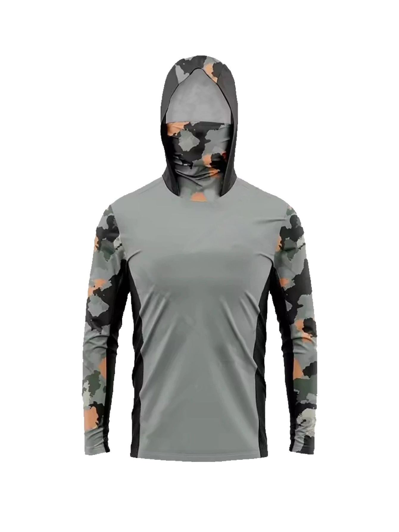 Camisa de pesca masculina Reef - Fishing Mask Sun Protection avaliação e preço