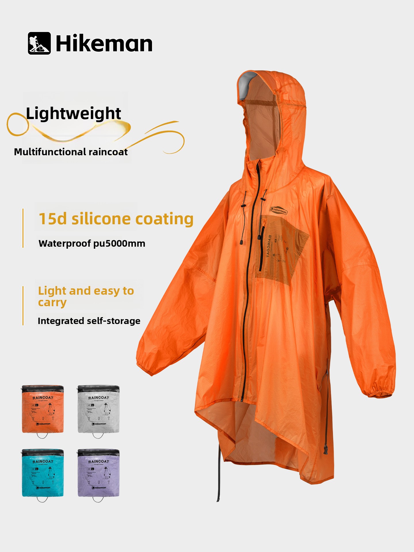 Capa de Chuva Leve de Uma Peça - Fishing Rain Suit avaliação e preço