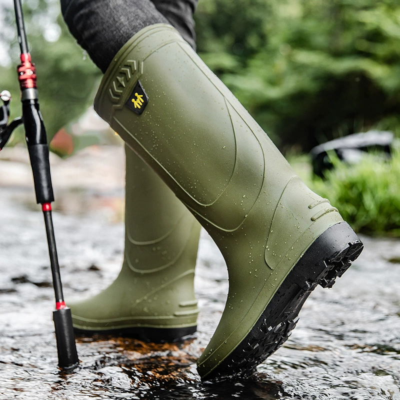 Botas de chuva masculinas bota - Fishing Waders avaliação e preço